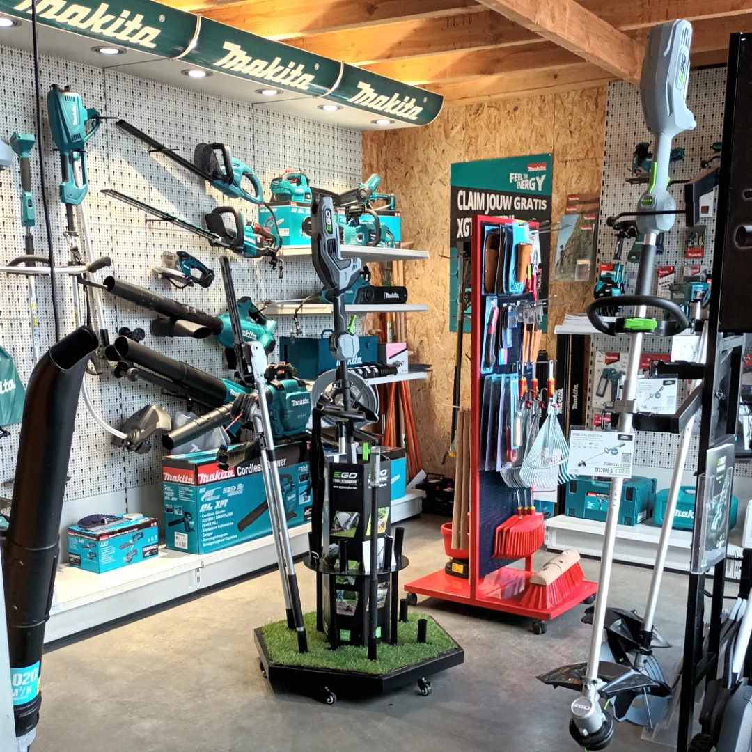 Showroom van DVM Machines Diksmuide